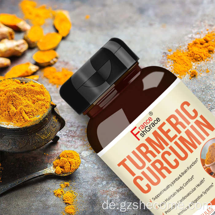 Shecome Kurkuma-Kapseln Antioxidative Curcumin-Kapseln